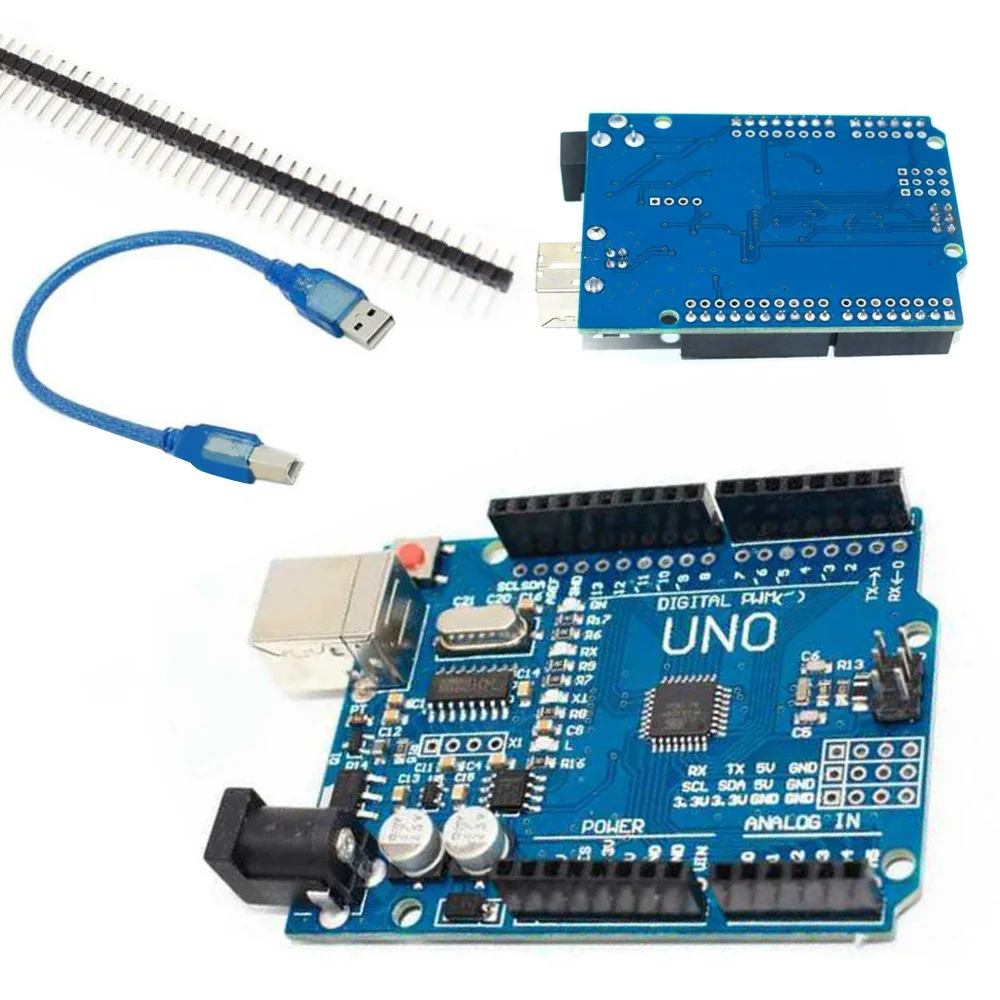 Один R3 на Mega 328 P CH 340 совместим с Arduino USB + 40 Pin OEM кабель рабочее напряжение