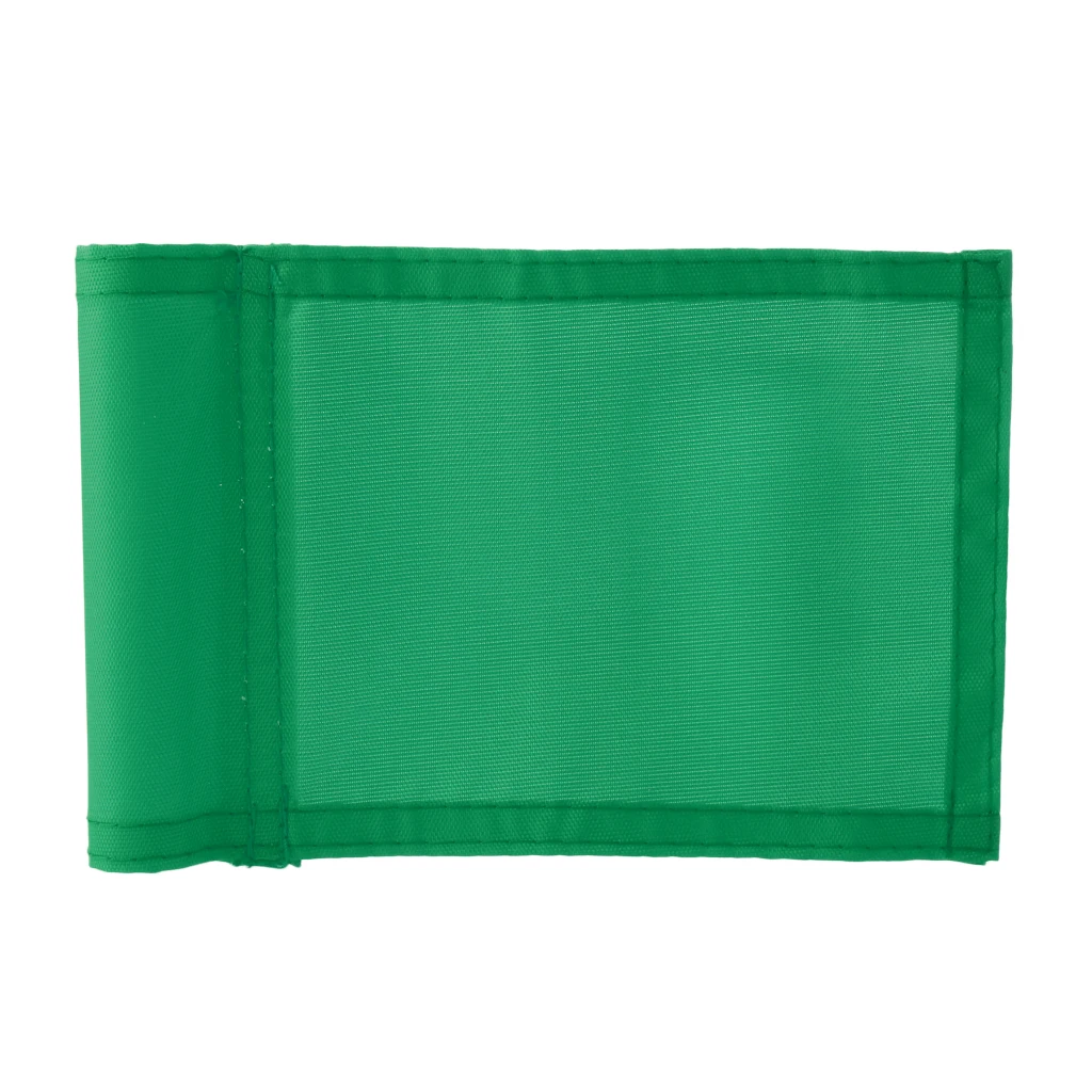 Golf Flag - 18x13cm Nylon Pin Flag for Backyard Driving Range Training and Practice - Choice of Colors