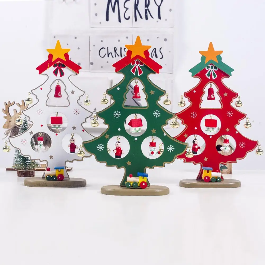 

Colored Christmas Tree Bell Star Xmas Ornament Holiday Desktop Window Decor Christmas Ornament Christmas Xmas Tree Decor