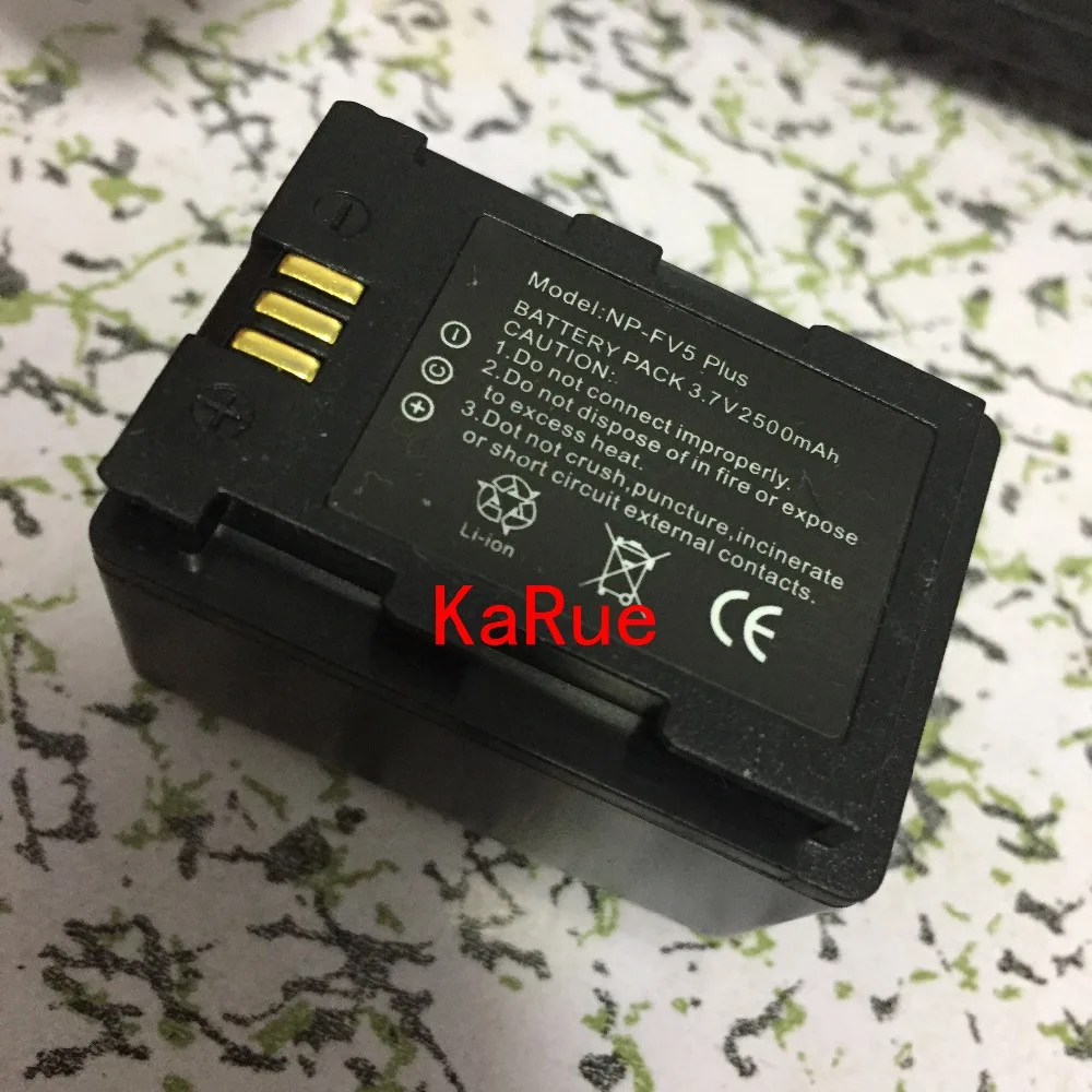 NP-FV5 Plus батарея с зарядным устройством для Andoer HDV-534K 4K Цифровая видеокамера 2000 мАч баланс зарядное устройство портативное зарядное устройство