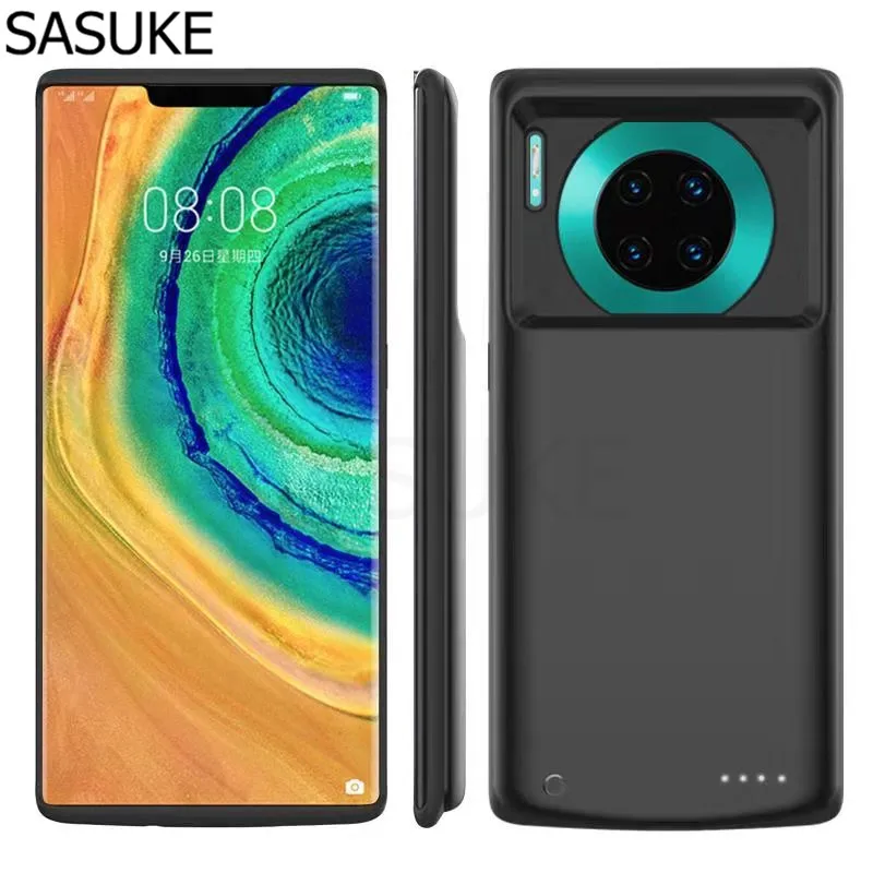 6800 мАч чехол с аккумулятором s для huawei mate 30 Мягкий край полный корпус Зарядка Внешний аккумулятор чехол для huawei mate 30 Pro Твердые крышки питания