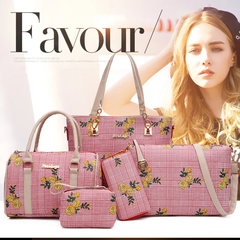 

Flower PU Leather Ladies HandBags Women Messenger Bags Totes Designer Crossbody Shoulder Bag Boston Hand Bags Hot Sale