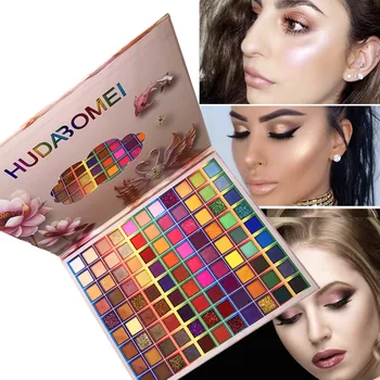 

99 Color Matte Eye Shadow Palette Easy To Color Natural Waterproof Brighten Long Lasting Skin-Friendly Makeup Eyeshadow