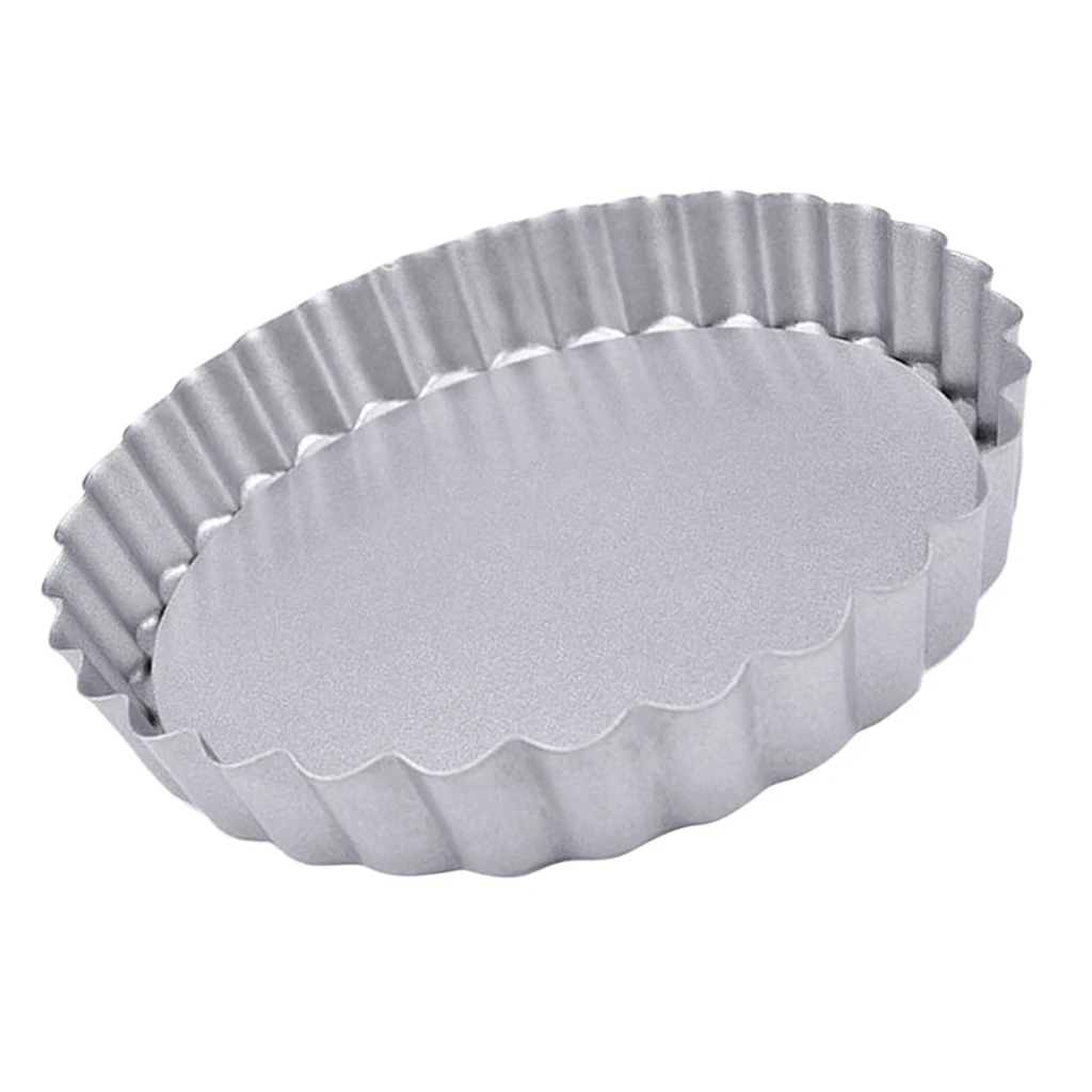 Non Stick Tart Tin Quiche Tartlet Tart Pastries Custard Pans Round Tart Pan