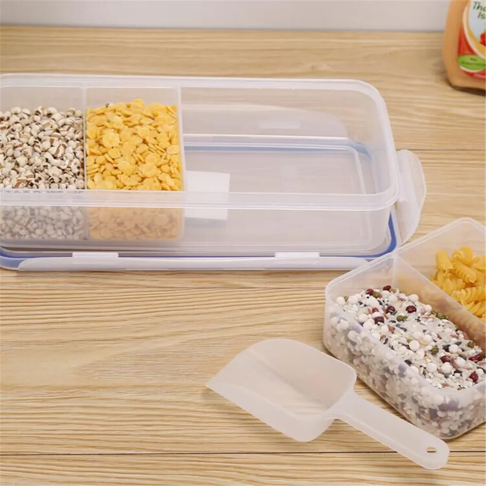 5pcs Mini Plastic Ice Scoop Measuring Scoops Ice Cream Scoop Rice Grains Shovel Flour Candy Dessert Buffet