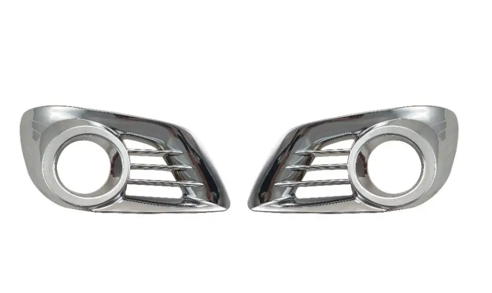 

For Toyota Hilux Vigo 2005 2006 2007 2008 2010 Chrome Front Fog Light Cover Trims Head Fog Lamp Frame Auto Accessories