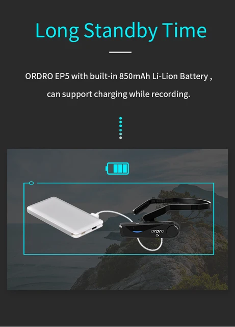 Ordro EP5 (NEW version) FPV Vlog Camera for YouTube Blogger Video 4K 25fps Digital Camcorder Mini Webcam Filmadora - Image 6