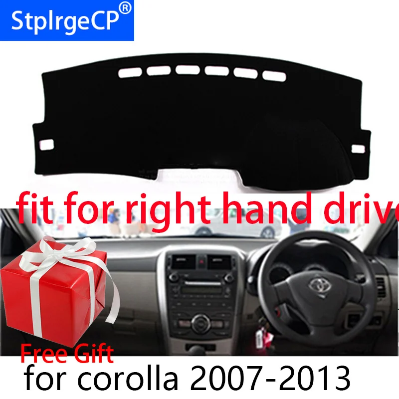 Коврик для приборной панели автомобиля Toyota Corolla Axio 2007-2013 коврик с правым приводом