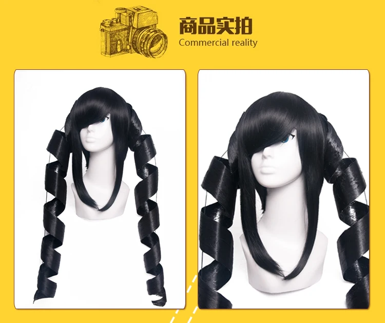 Dangan Ronpa Danganronpa Celestia Ludenberg стильные Волнистые Длинные Синтетические волосы термостойкие косплей Хэллоуин+ шапка парик