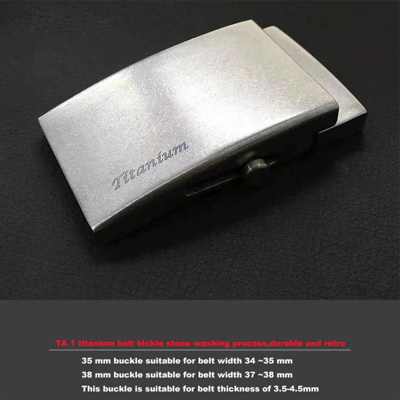 Титановая Автоматическая пряжка для ремня 35 мм/38 мм| |