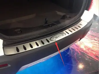 

High quality Stainless Steel Rear Bumper Protector Sill plate accessories for 2014 Chevrolet TRAX