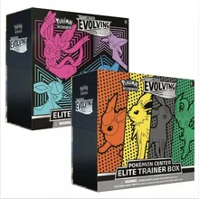 Caja maestra de Pokemon, PTCG, versión US, SS7, Evolution Skies, ETB