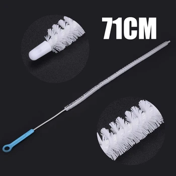

1pc Flexible Cleaning Brush Sink Drain Kitchen Accessories Bathroom Drain Unblocker Brush Cleaner 71cm Random Color