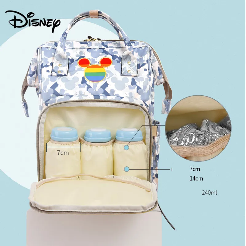 Disney камуфляж Мумия сумка 2019 Новая модная на плечо многофункциональная Большая