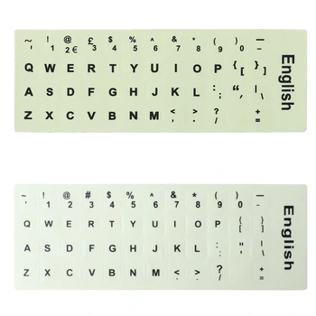 

2020 New Fluorescent Keyboard Stickers Luminous Waterproof Keyboard Protective Film