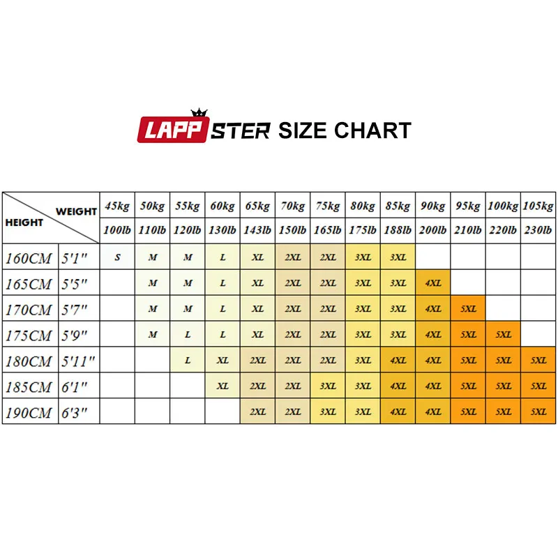 LAPPSTER Men Oversized Streetwear Cotton Colorful T Shirts 2024 Summer Mens Japanese Fashions Harajuku T-Shirt Male Vintage Tees images - 6