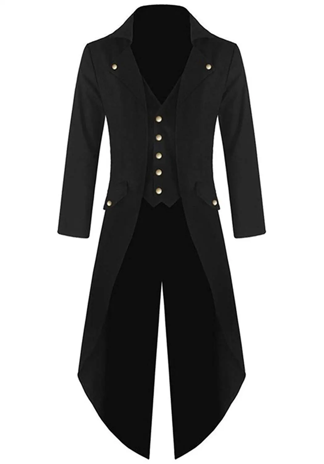 Мужская винтажная куртка на пуговицах с длинным рукавом | одежда