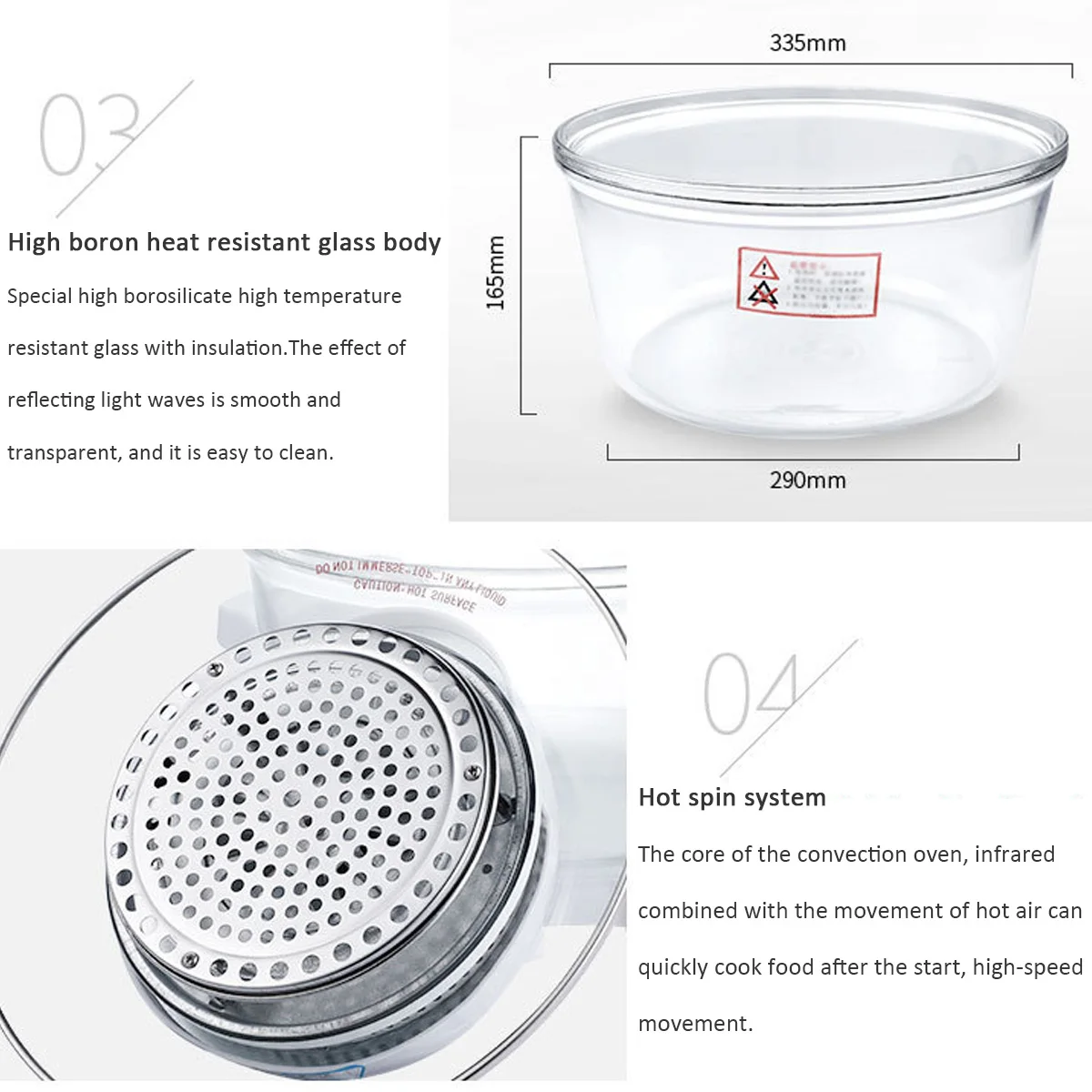 Воздушная фритюрница 1300 Вт 12л Konventionelle Infrarot-Backofen Backen воздушная фритюрница турбо электростадо мультифункций-гриль Kochrezept