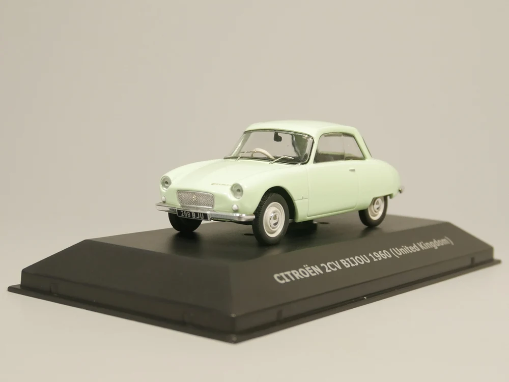 Iх O 1:43 Citroen 2cv BIJOU 1960 бутик сплава автомобиля игрушки для детей Детские игрушки модель подарок оригинальная коробка