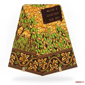 

Veritable Wax High Quality Ankara Veritable Wax Soft Pagne Wax African Wax Veritable Hot Sale Design For Women Dress 6yards