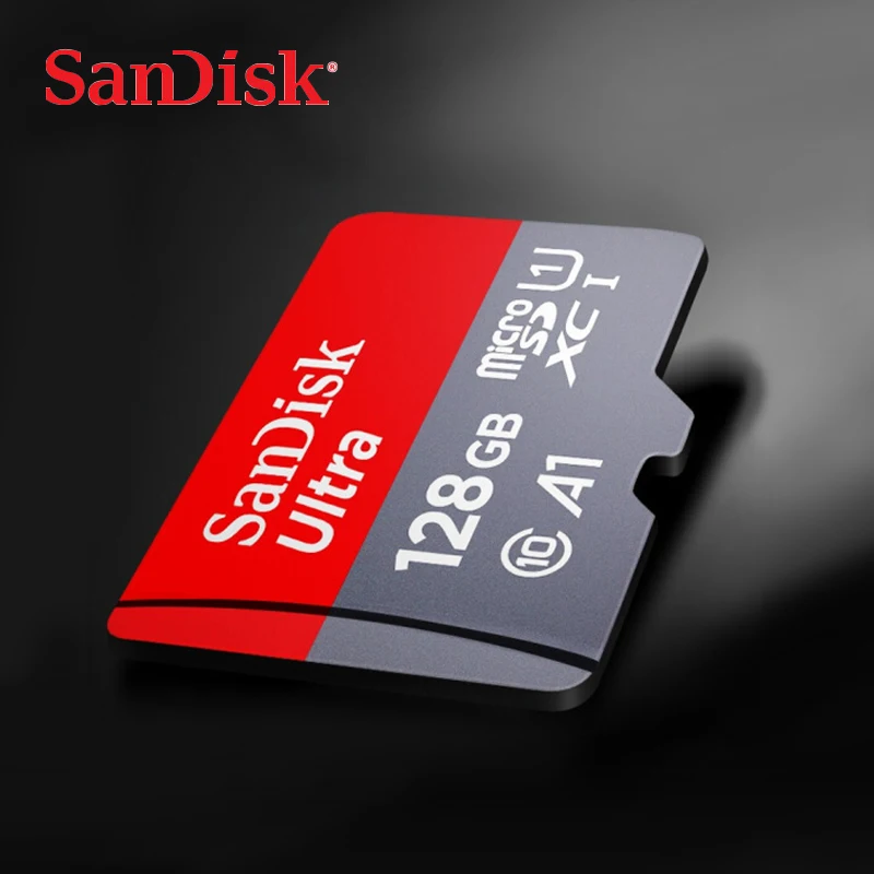Двойной флеш-накопитель SanDisk Ultra карты памяти 32 Гб 64 Гб SDHC Class 10 16 ГБ 128 80 МБ/с. микро sd карты для samrtphone и настольный ПК