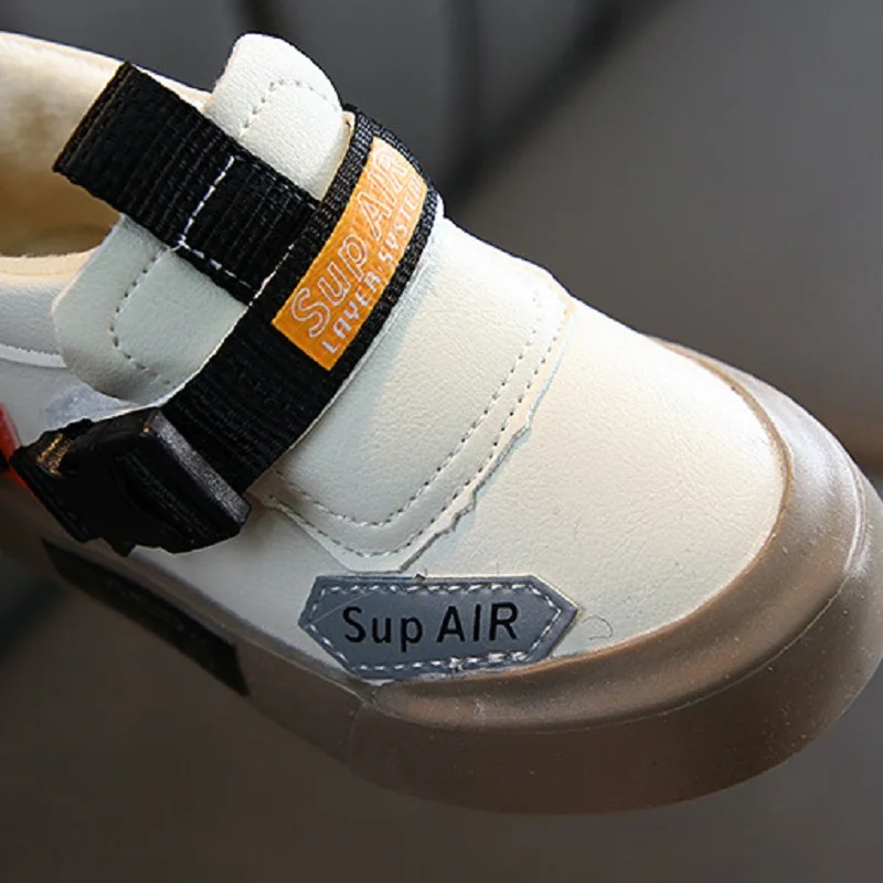 Ботинки для мальчиков коллекция 2019 года сезон осень зима новые модные теплые