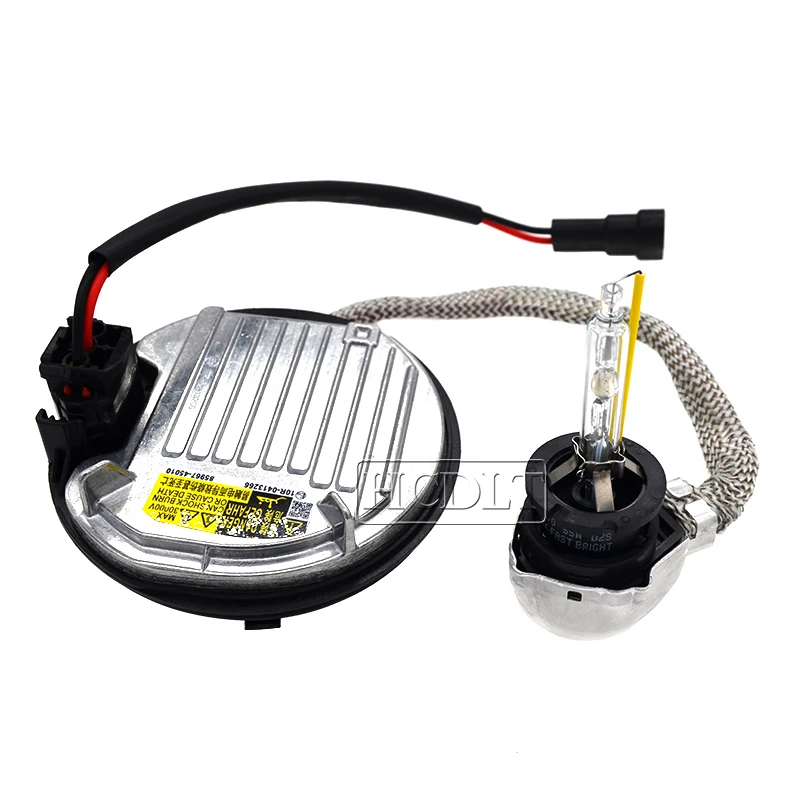 HCDLT Super Vision 55W Xenon D2S D2R D4S D4R 5500K HID Headlight Kit Xenon Car Light Bulb D2S D4S OEM HID Ballast 85967-45010 (1)