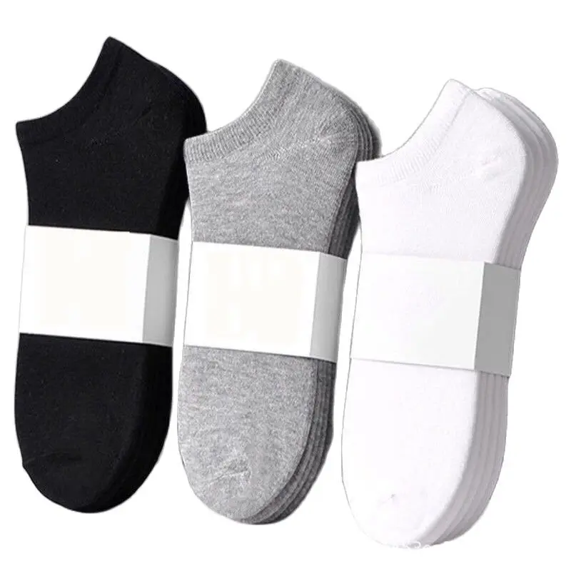 

5 Pairs/Lot Men Socks Cotton High Quality Casual Breathable Boat Socks Short Men Socks Summer Male Meias Calcetines Hombre