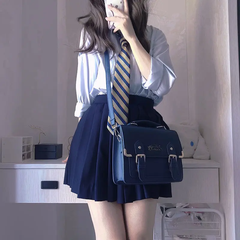 2022 Lolita bag Japanese school Uniforms Cute Ita bag Lolita JK SchoolBag for college Student Women Handbag Anime Shoulder Bag