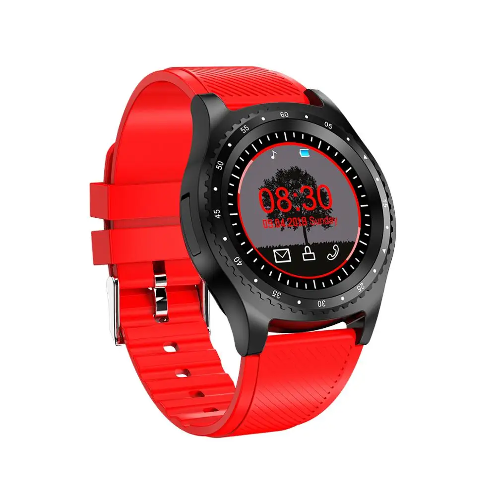 L9 red L9 Смарт-часы для мужчин IP68 Водонепроницаемый gps PPG монитор сердечного ритма кровяного давления Шагомер Спорт Здоровье Смарт-часы для IOS Android - Цвет: L9 red