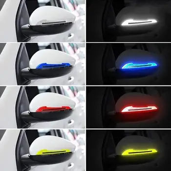 

Precut Reflective Marking Tape Strip Stickers RearView Mirror Anti-Collision Safety-Warning Sign Decals Car Stuff