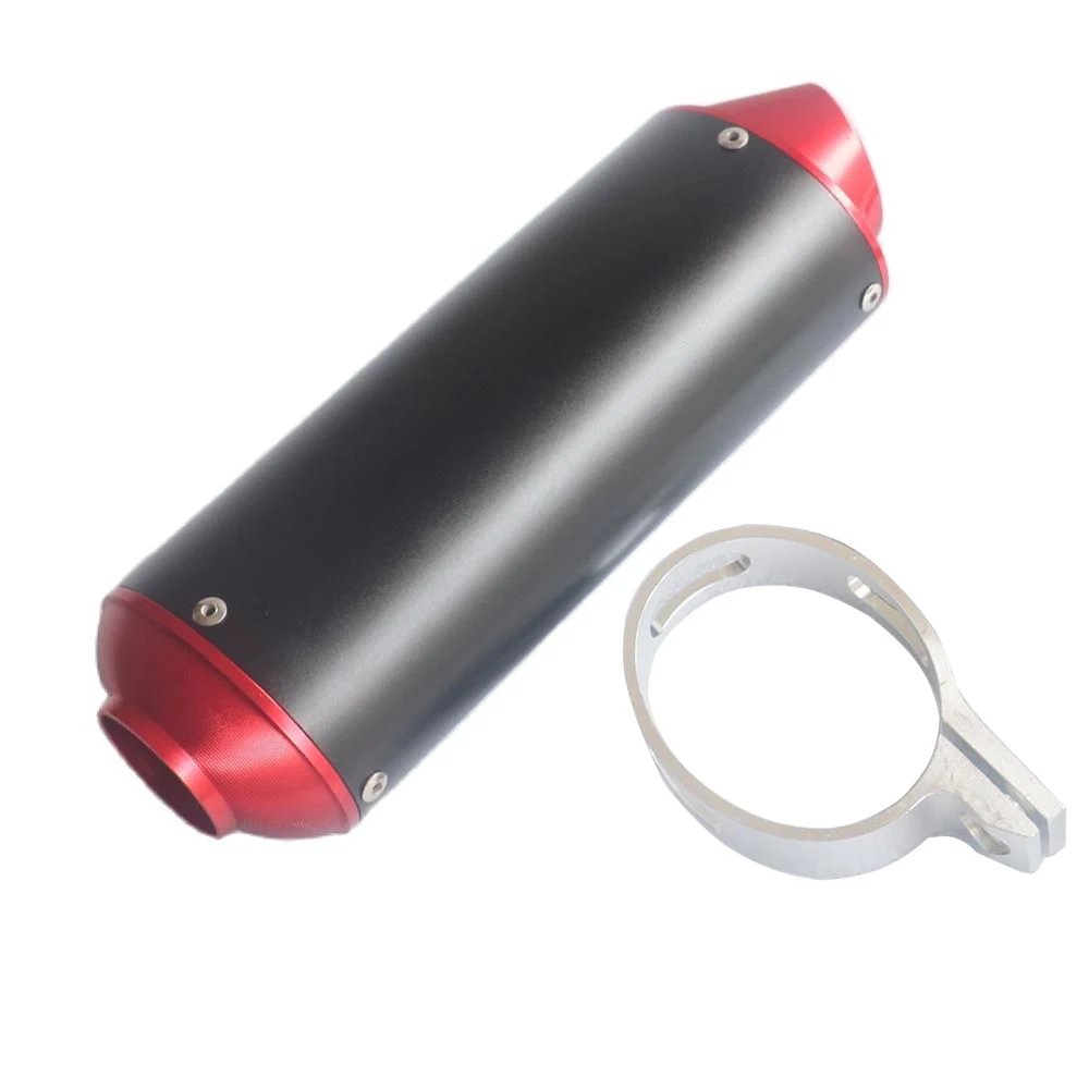 38 мм CNC ГЛУШИТЕЛЬ с зажимом для XR50 CRF50 KLX TTR SSR Koyo Bosuer 50 110 125 140 150 160 cc китайский