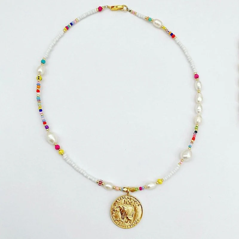 

Женский очаровательный чокер ручной работы в стиле бохо