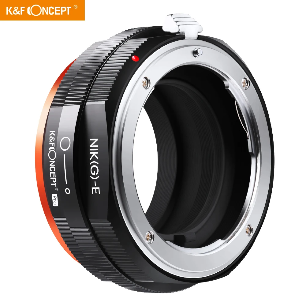 K &amp F Concept NEX(G) Адаптер для крепления объектива-E камера с кольцом управления
