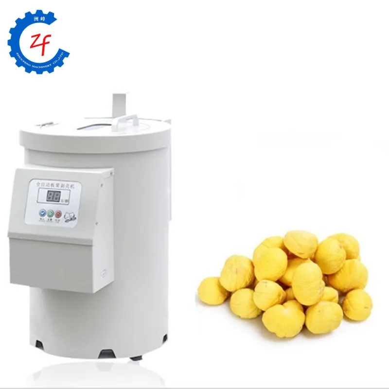 

High quality chinese chestnut sheller husker hulling machine chestnut hard skin remover