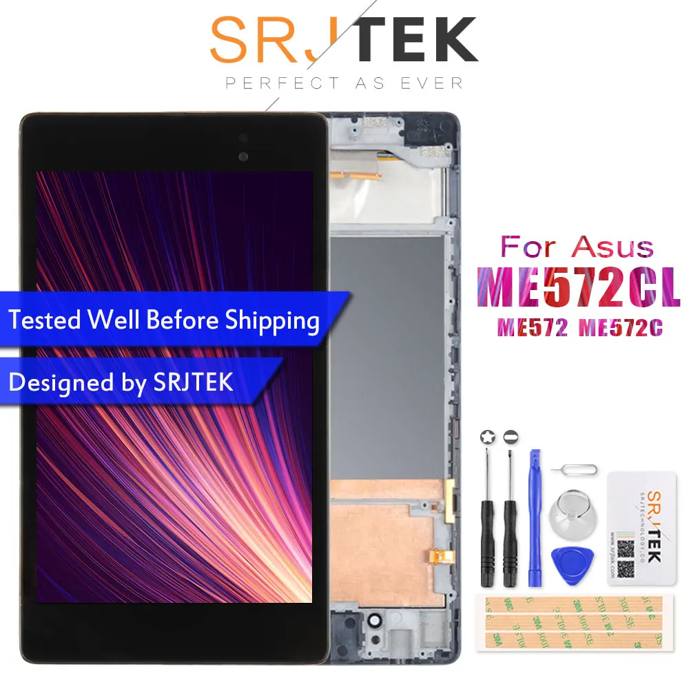 ЖК дисплей Srjtek для ASUS Google Nexus 7 2nd ME572 ME572C ME572CL матричный сенсорный экран дигитайзер