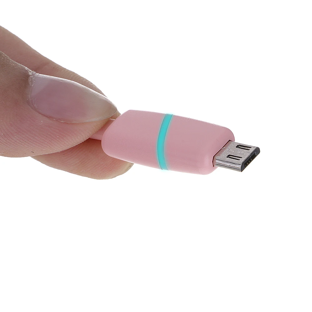 1,2 м USB кабель для синхронизации данных светодиодный легкое Зарядное устройство USB 2A для samsung PC камера MP3 htc TPE