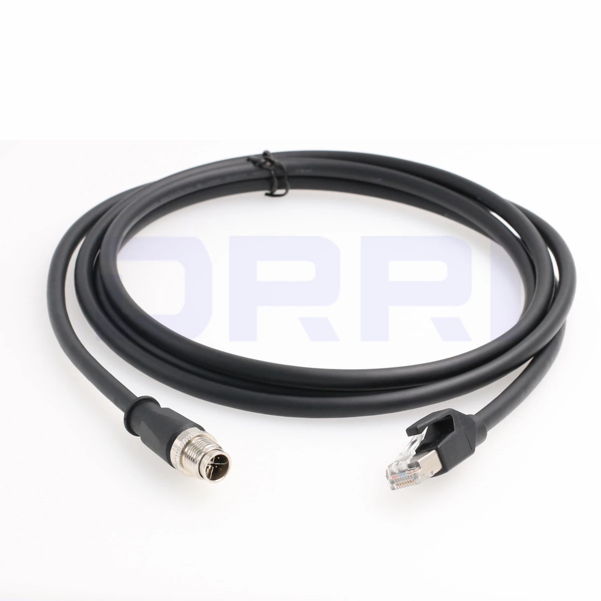 

M12 X-coded 8pin to RJ45 Ethernet Cat6 cable for industrial network applications