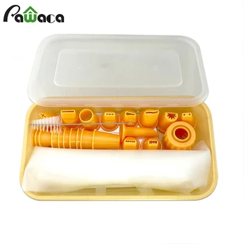 

30 Pcs/Set Pastry Nozzles/Converter Icing Piping Pastry Bag Nozzle Cream Baking Tools Decorating Tip Sets with Cleaning Brush