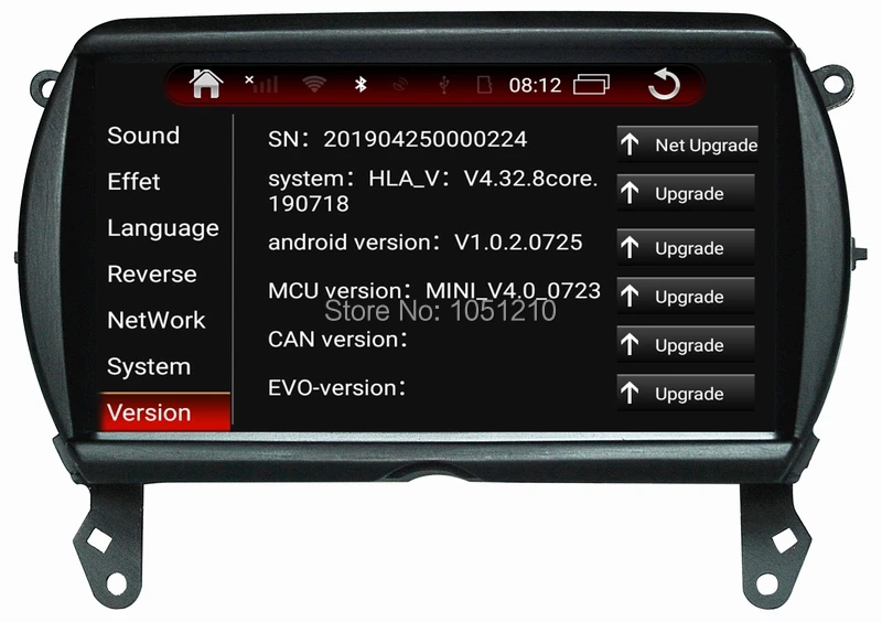 Ouchuangbo радио рекордер мультимедийный плеер для mini cooper- NBT системы с Android 9,0 gps навигация 4 Гб+ 64 ГБ