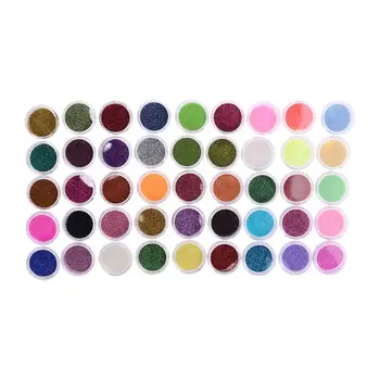 

Nail Glitter Powder Polish Bright Nails Art DIY Epoxy Pendant Crafts Jewelry Accessories B85B