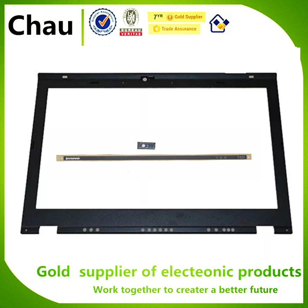 Chau для IBM lenovo Thinkpad T420 T420i Передняя ЖК-рамка чехол рамка 04W1609