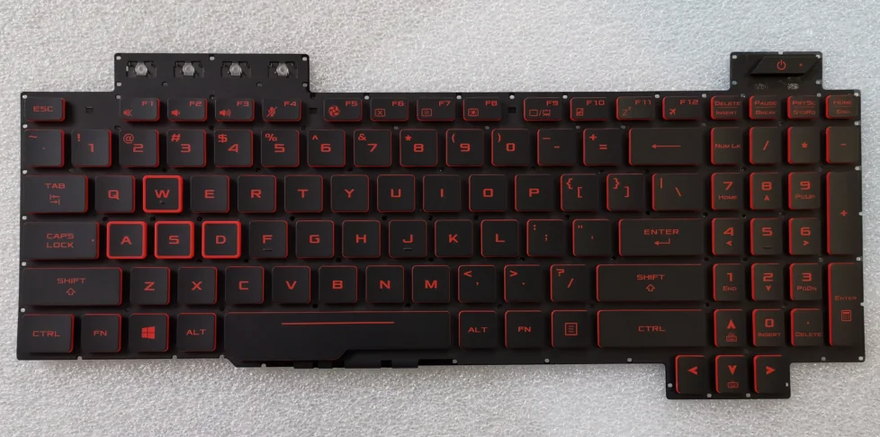Для Asus TUF Gaming FX80 FX80GD FX80GE FX80GM fx86F FX86 FX86S FX86 US клавиатура с подсветкой