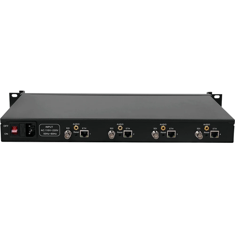 4 канала H.265 H.264 SD HD SDI для потоковой передачи IP видео|video iptv|rtsp encoderrtmp encoder |