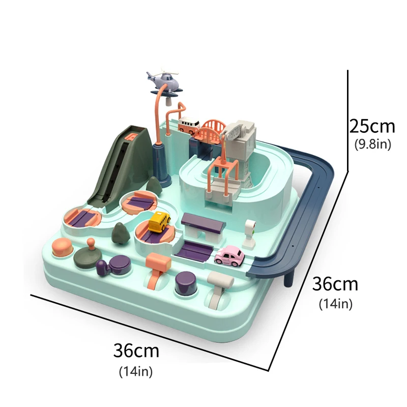 Детская блестящая обучающая игрушка на железной дороге, экологически чистая детская игрушка для приключений, Игрушечный трек, автомобиль, макарон, цветные настольные игры, игрушки-головоломки для мальчиков и девочек