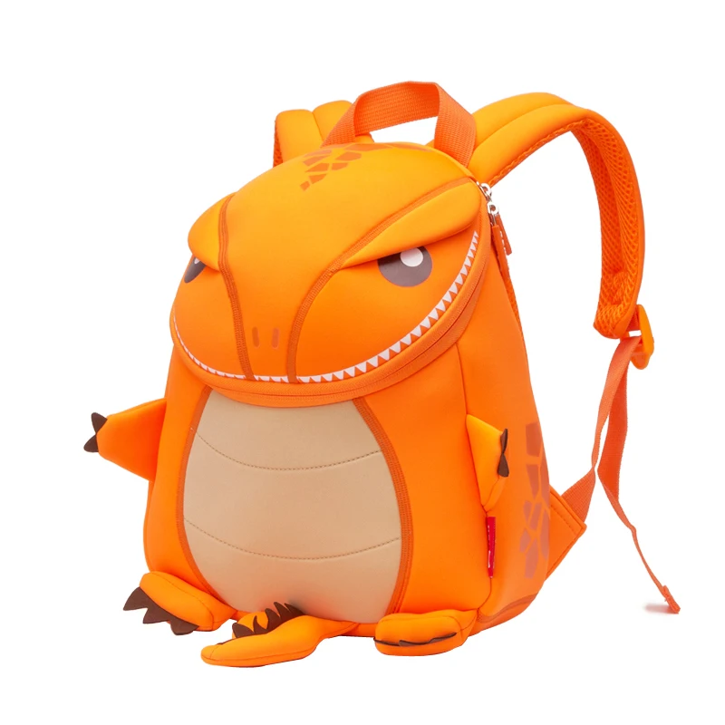 NOHOO, Детская сумка для мальчиков, 3D динозавр, школьные сумки, высокое качество, рюкзак для детского сада, водонепроницаемая дорожная сумка для детей 2-7 лет, mochila
