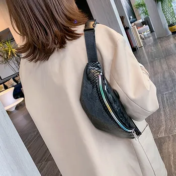 

Serpentine Zipper Fanny Packs For Women Fashionable Waist Bag Women Waist Fanny Packs Belt Bags Luxury Fanny Pack Marsupio Donna