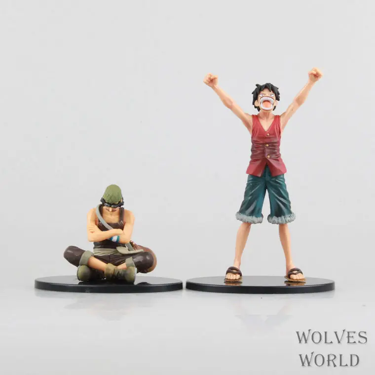 One piece/Sea King DS классическое поле Луффи Ву мыло Саурон игрушки Санджи и нами 2-набор гаражный комплект модель