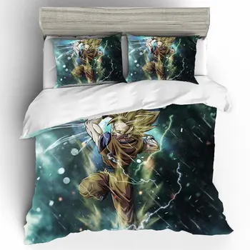 

Dragon Ball Cotton Duvets And Linen Sets Bedding Sets Duvet Cover King Size Bedding Set Bed Linen Bed Sheets And Pillowcases