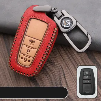 

2020 Car Key Cover for Toyota Auris Corolla Avensis Verso Yaris Aygo Scion TC Camry C-HR CHR Prado Key Protection Ring